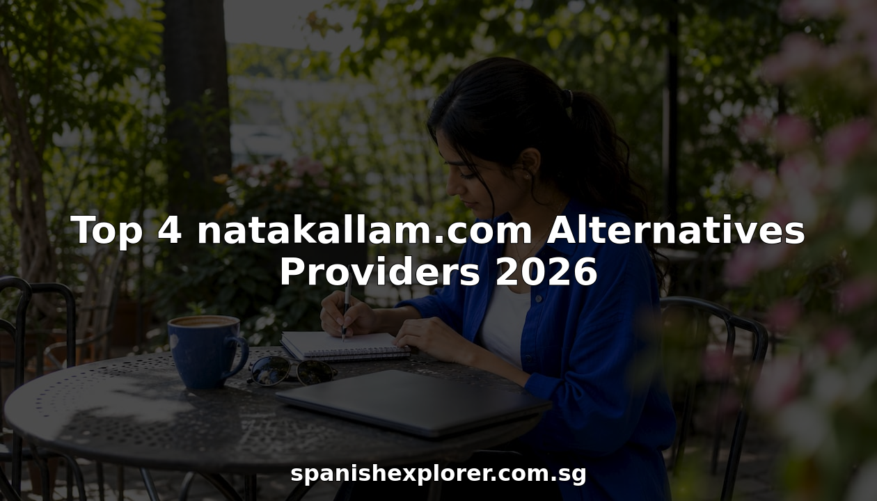 Woman studying language learning alternatives at café table