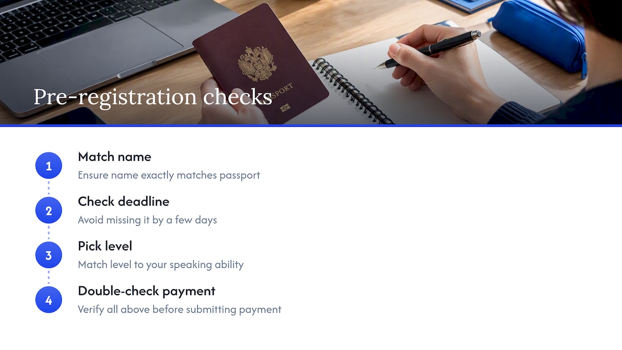 Four checks preventing DELE registration mistakes